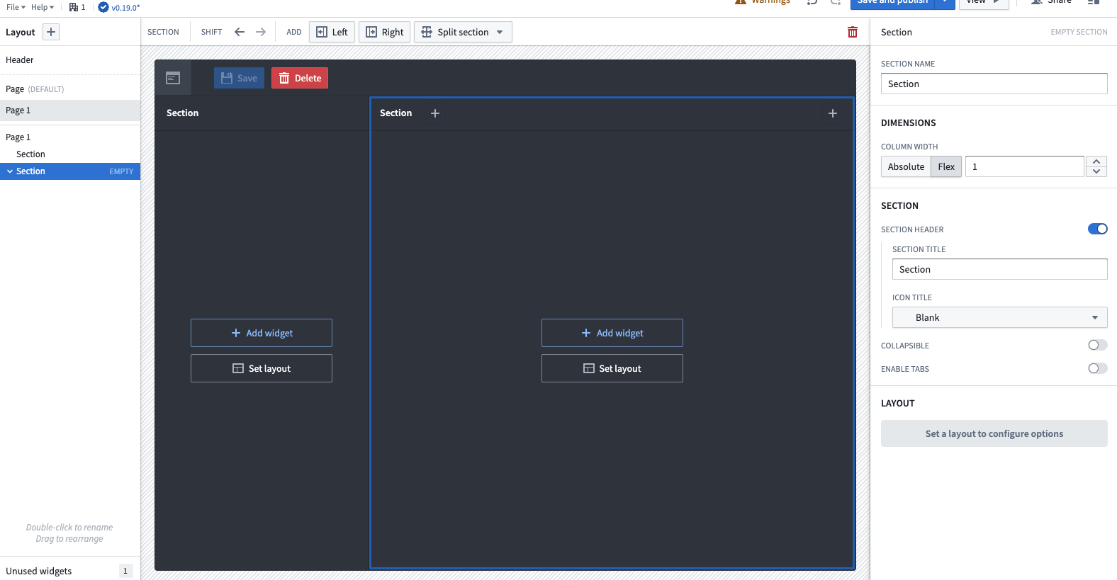 Data Analysis in Contour