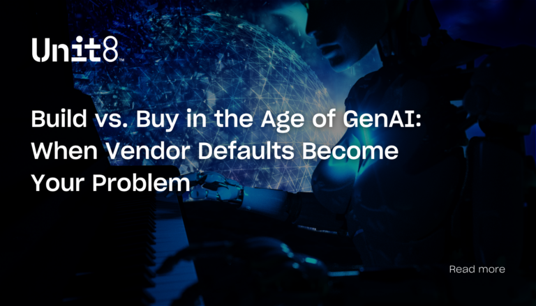Build vs. Buy in the Age of GenAI: When Vendor Defaults Become Your Problem